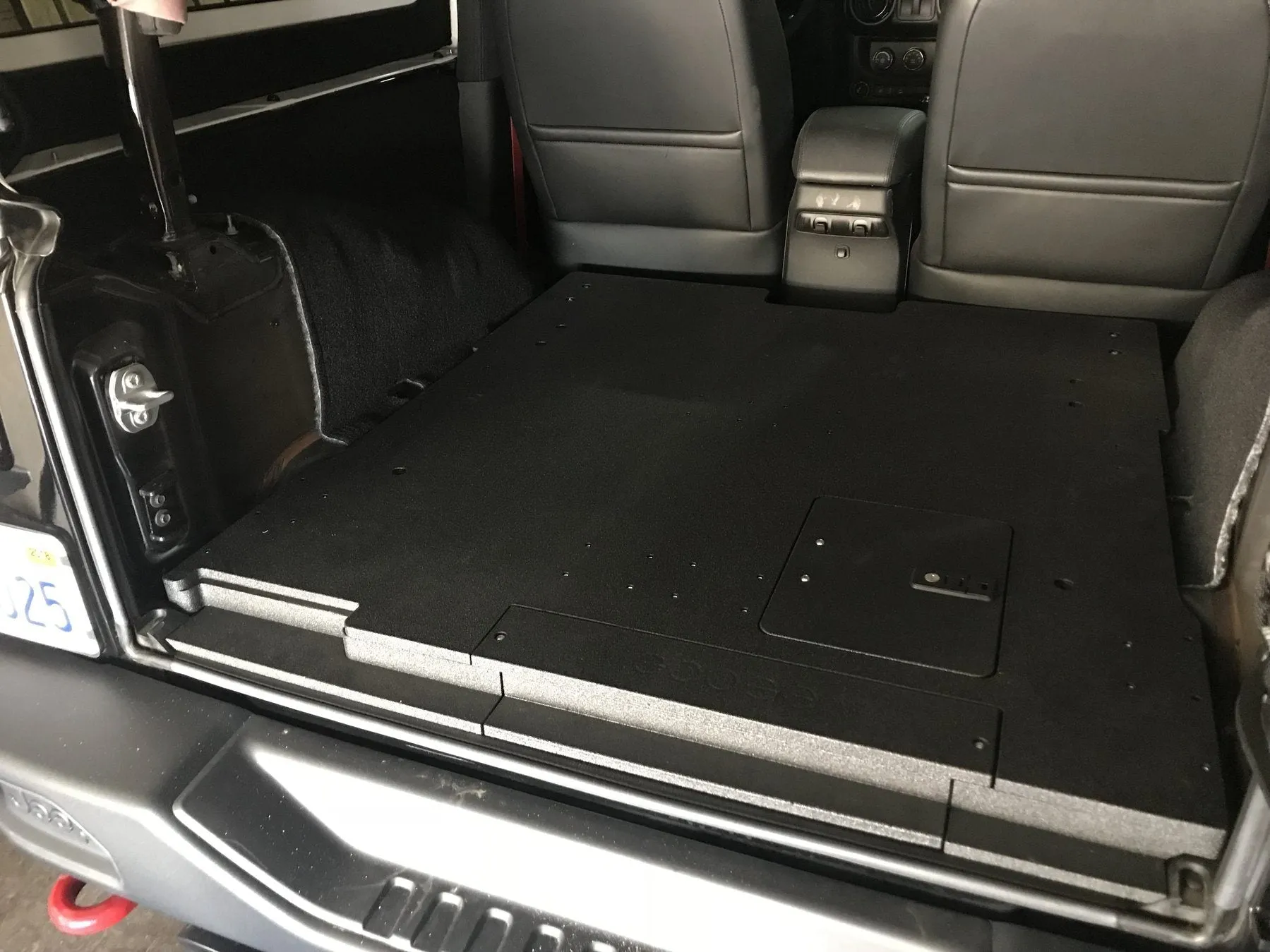 '07-18 Jeep JK 2-Door Goose Gear Rear Plate System
