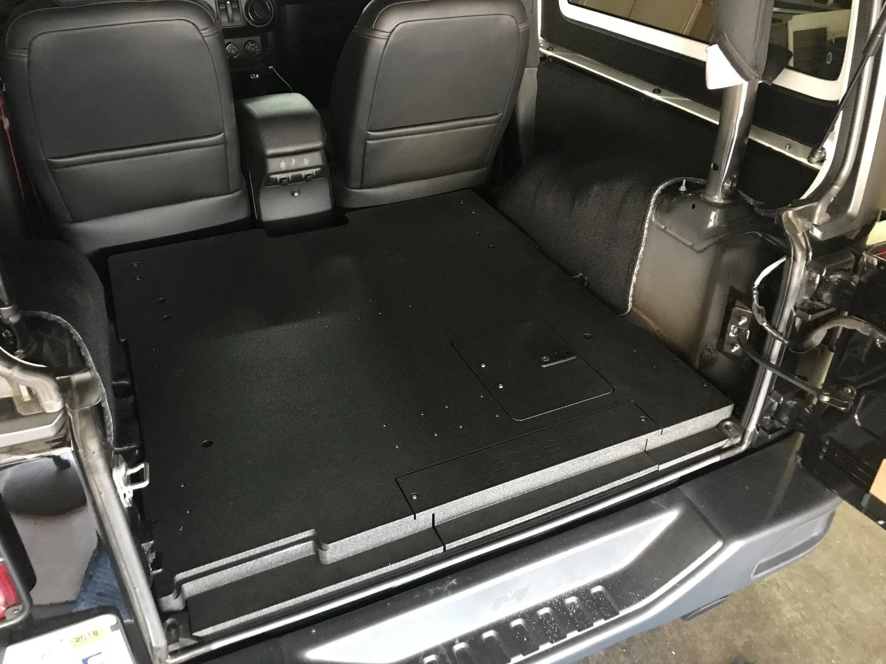 '07-18 Jeep JK 2-Door Goose Gear Rear Plate System