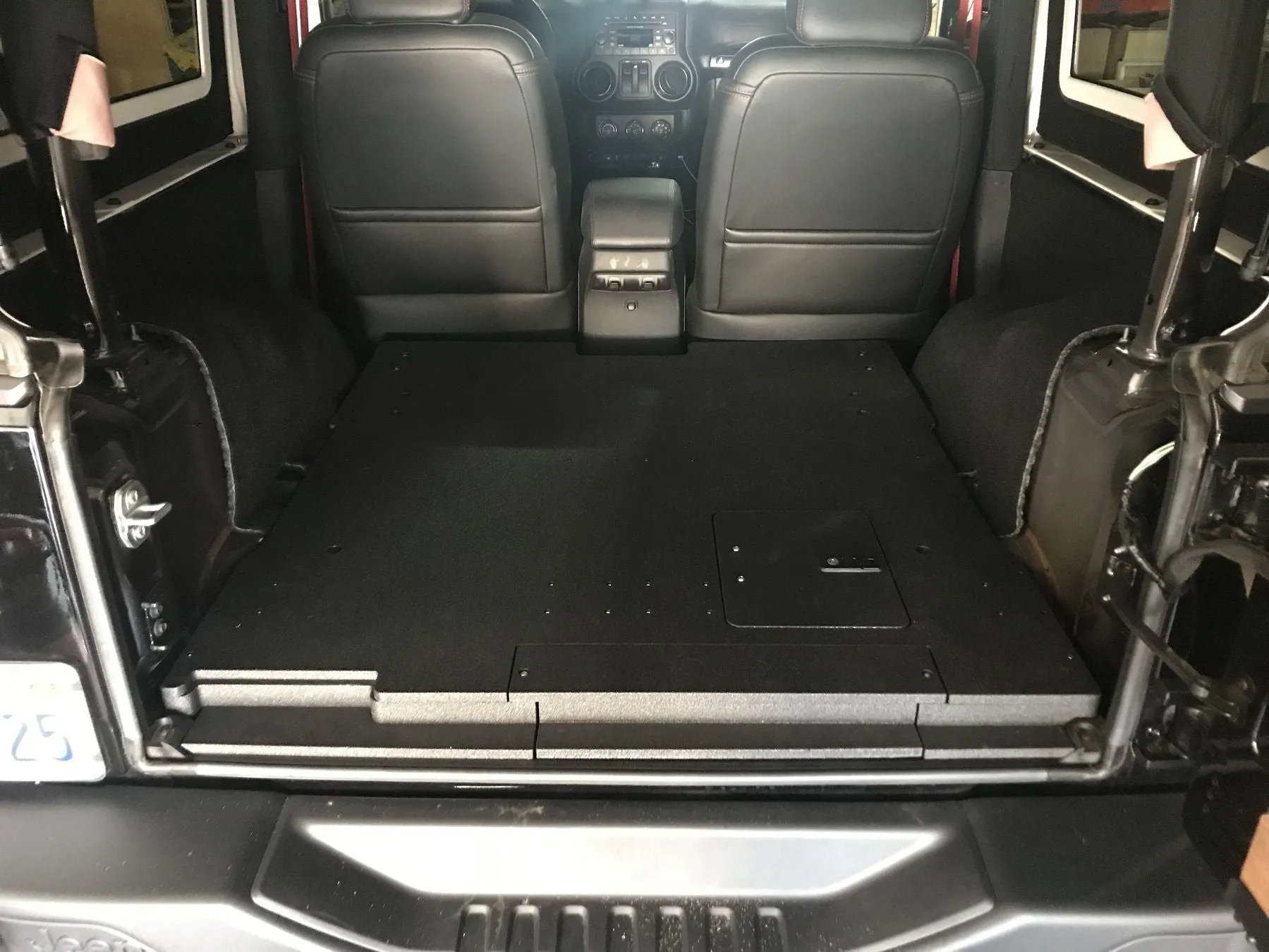 '07-18 Jeep JK 2-Door Goose Gear Rear Plate System