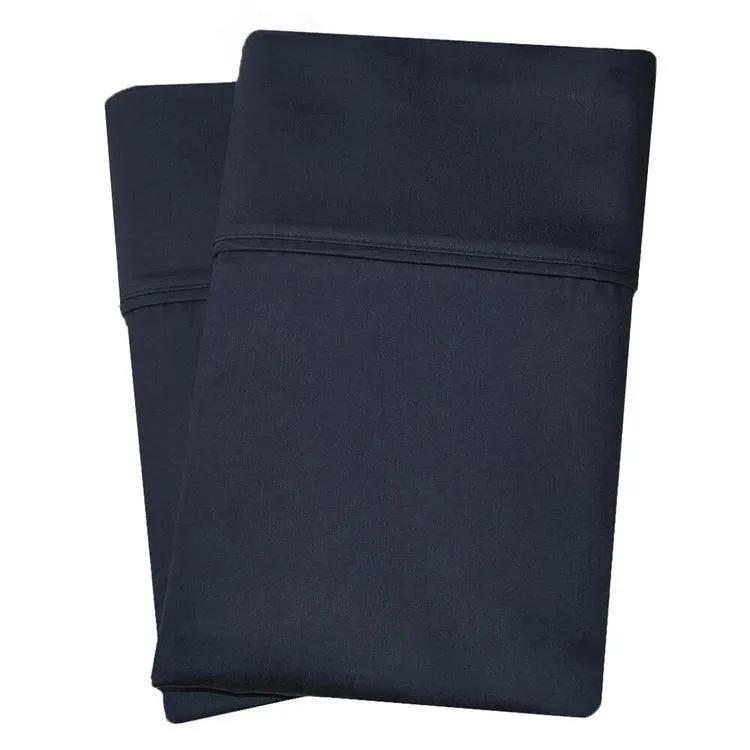1000 Thread Count Cotton Blend Solid Pillowcase Set
