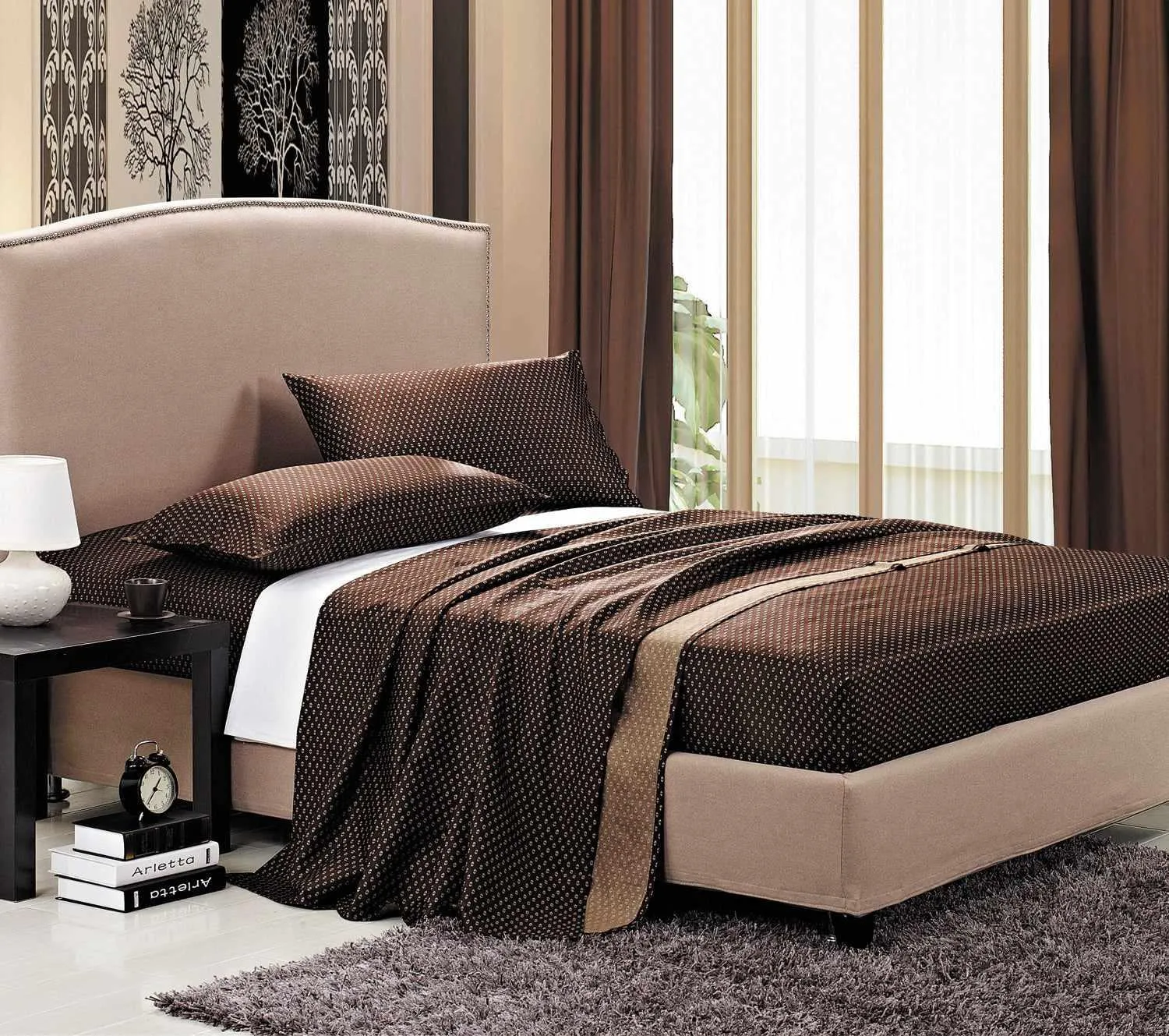 300 Thread Count Long Staple Cotton Bed Sheet Set