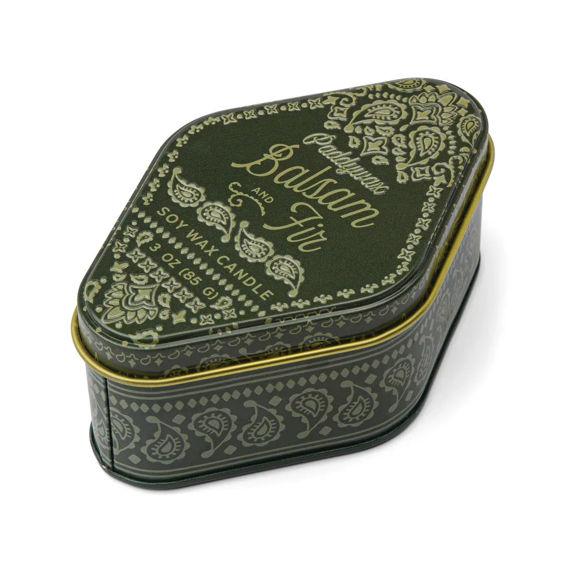 3.5oz Green Station Tin Candle - Balsam & Fir