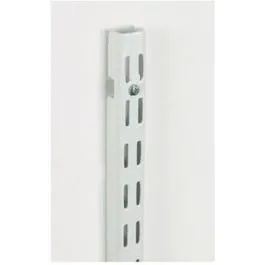60-In. White Wall Shelf Track