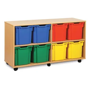 8 Jumbo Tray Unit - 3 colour options