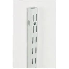 84-In. White Wall Shelf Track
