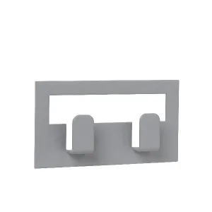 Adhesive Double Towel Hooks - Colors