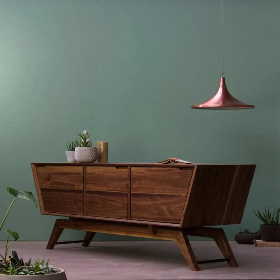 AMERICAN BLACK TEAK WOOD WALNUT CABINETS SIDEBOARDS