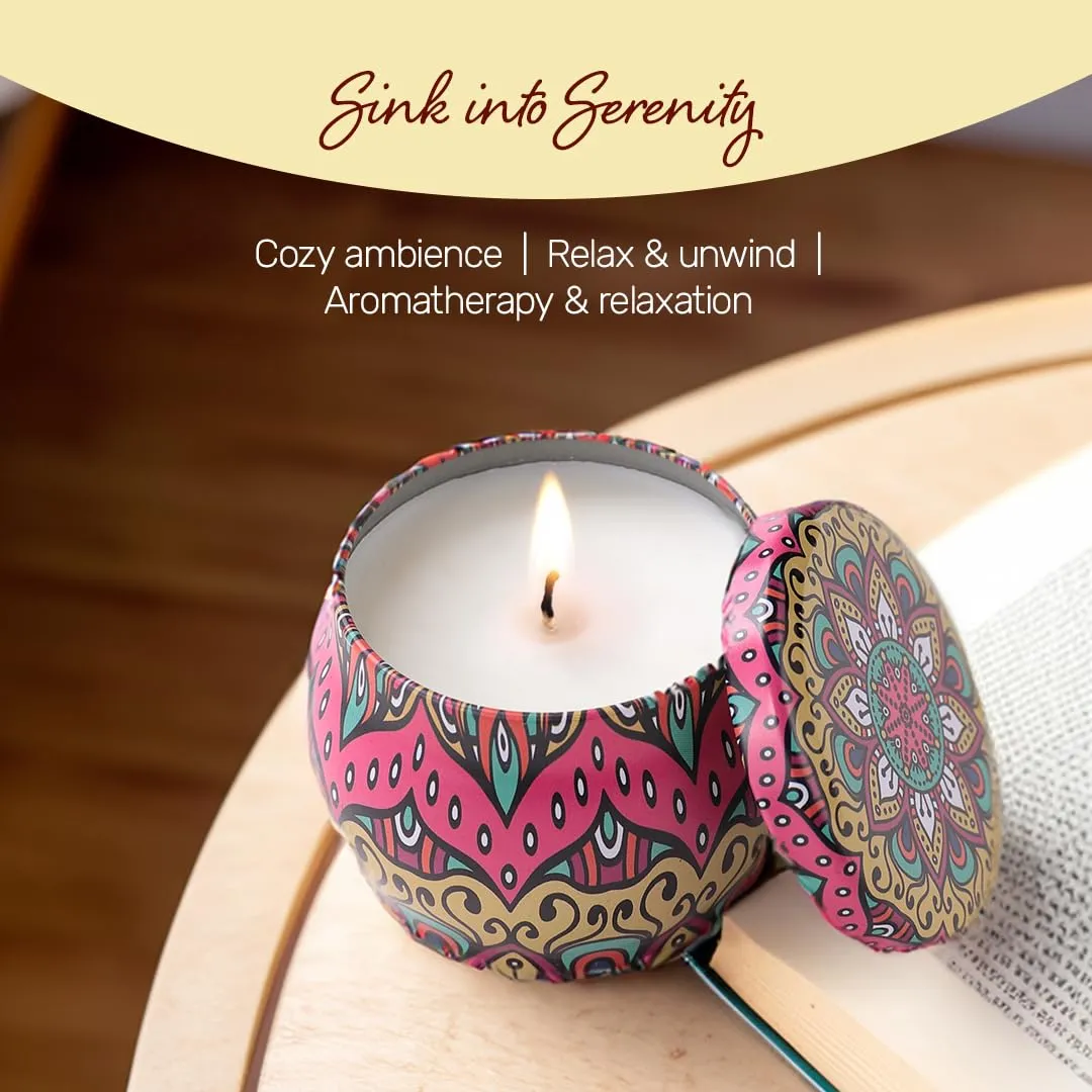 Andme Scented Candles for Home Decor (Pack of 50) | Candles for Gifting - Christmas New year Gift Items, Birthday Gift, Orange Fragrance(120 GMS Each)