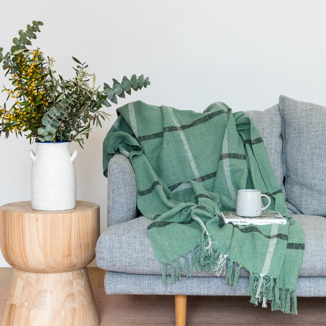 Arden Cotton Slub Throw