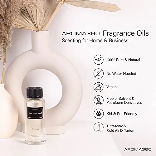 Aroma360 - The Sweetest Taboo Fragrance Oil Scent - Luxury Aromatherapy Scent Diffuser Oil - Hints of Lemon Crème, Pomegranates, & Raspberries - For Essential Oil Diffusers - For Home & Office - 500mL