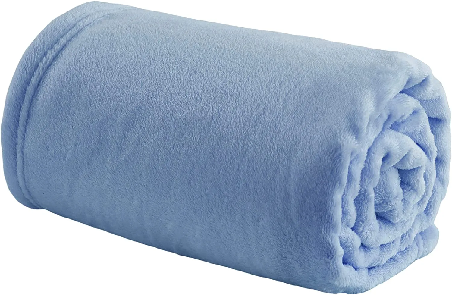 Baby 2 Piece Set Fleece Blankets 36" x 30" & Snuggler - Blue Puppy