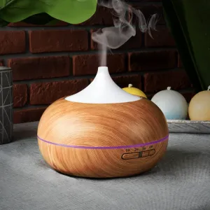 Bamboo Designed Diffuser with LED lights - 400 ml