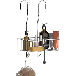 Bamodi Shower Caddy Hanging Stainless Steel Rustproof Bathroom 15.7x9.8x5 Inches