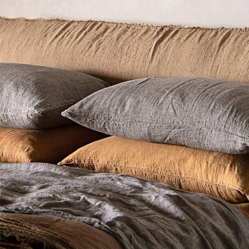 Basix Linen Pillowcase - Nox
