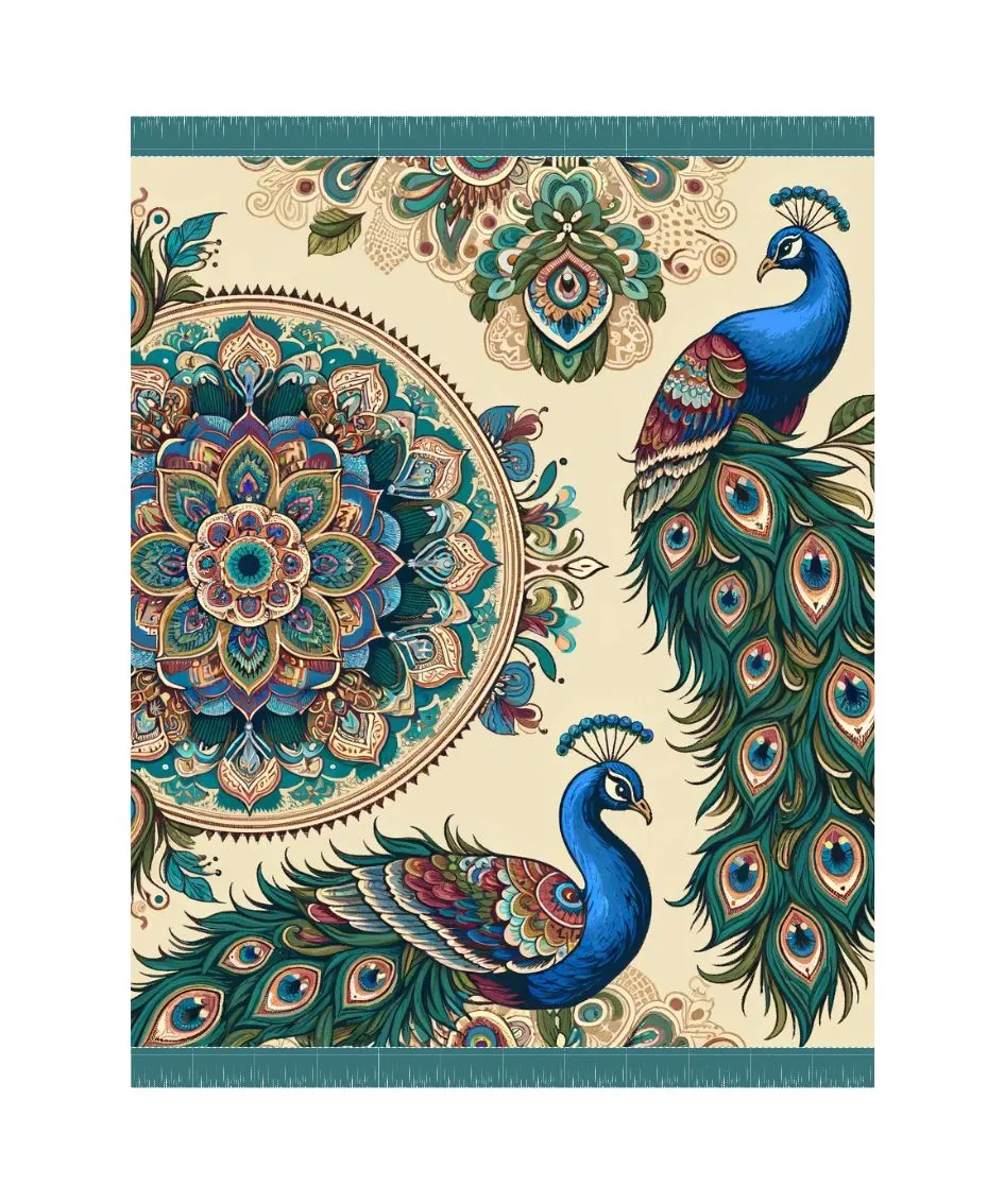 Beautiful Floral Geometrical Velvet Throw Cushion Set