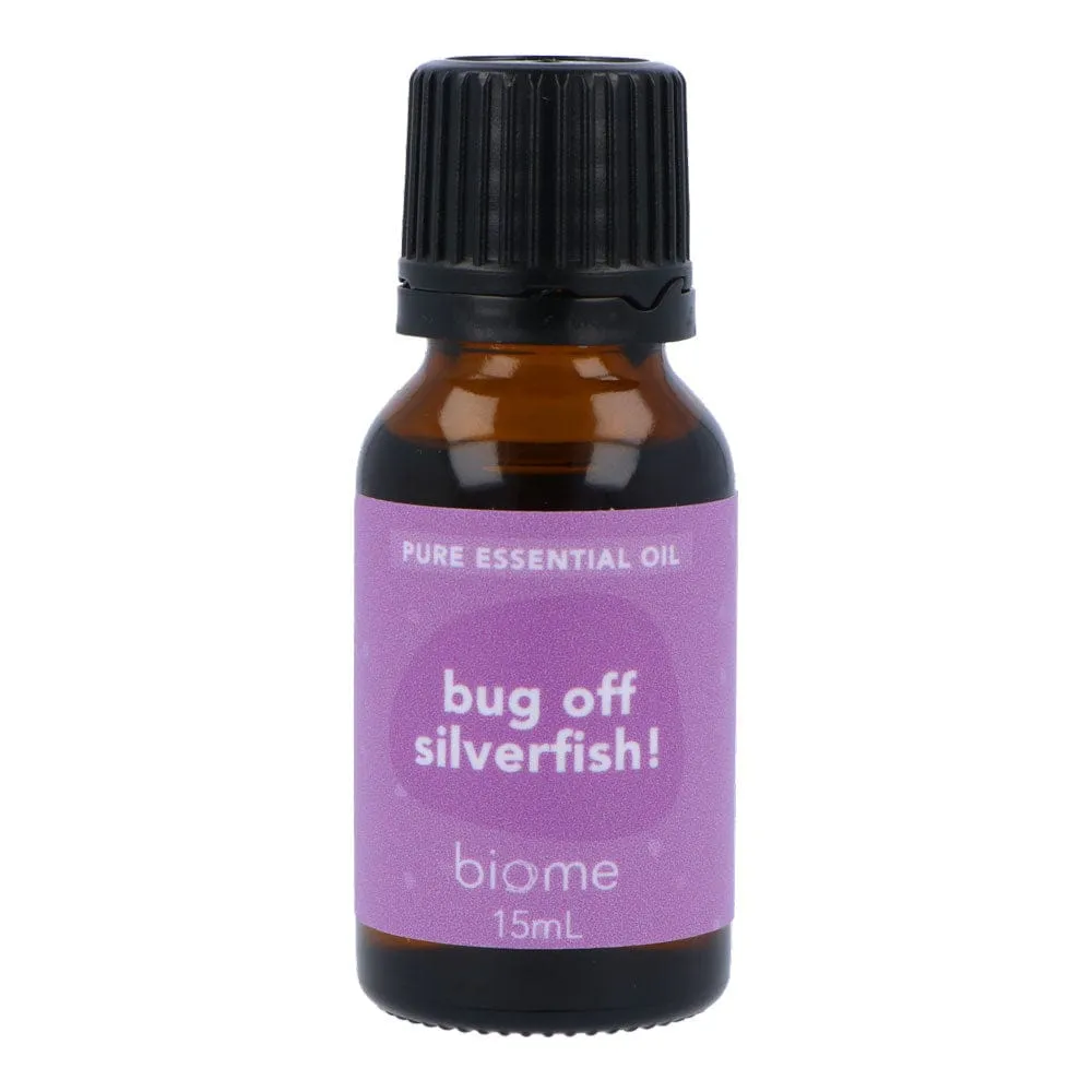 Biome Essential Oil Blend 15ml - Bug Off Silverfish