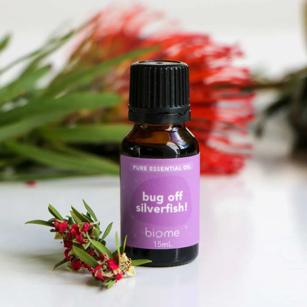 Biome Essential Oil Blend 15ml - Bug Off Silverfish