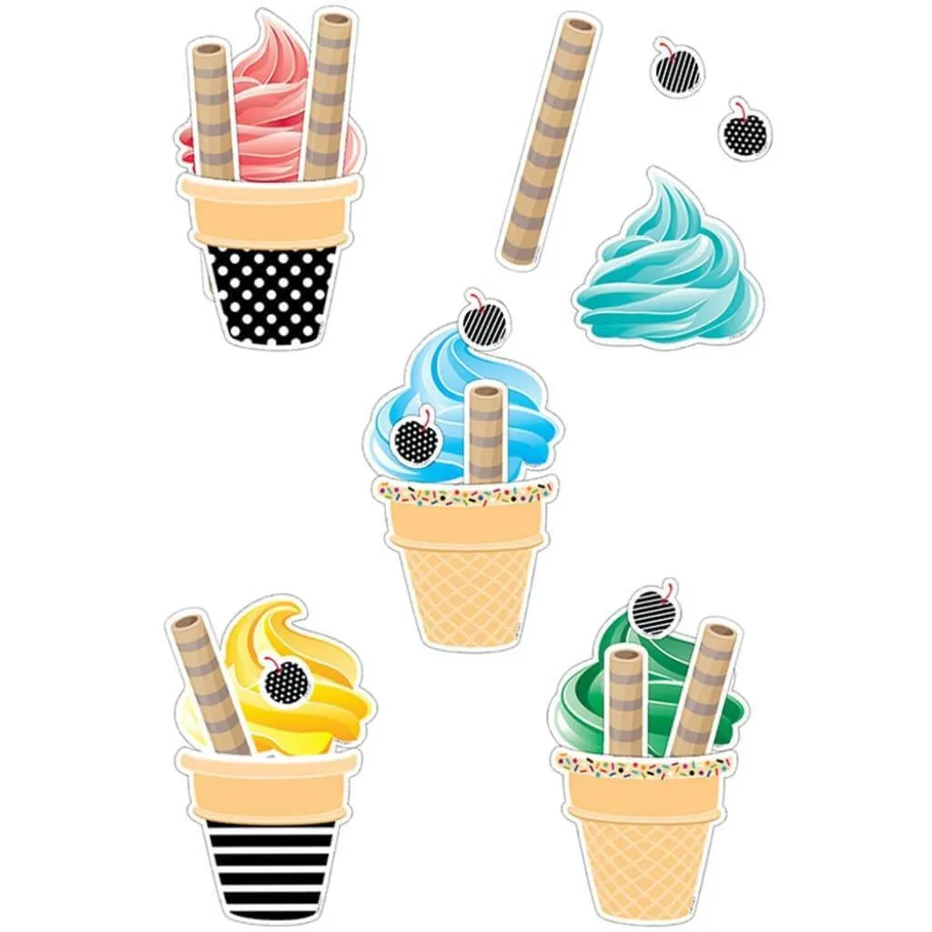 Bold & Bright Happy Birthday 6" Designer Cut-Outs