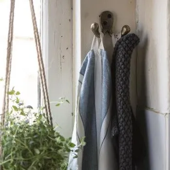 Brass Hook Double