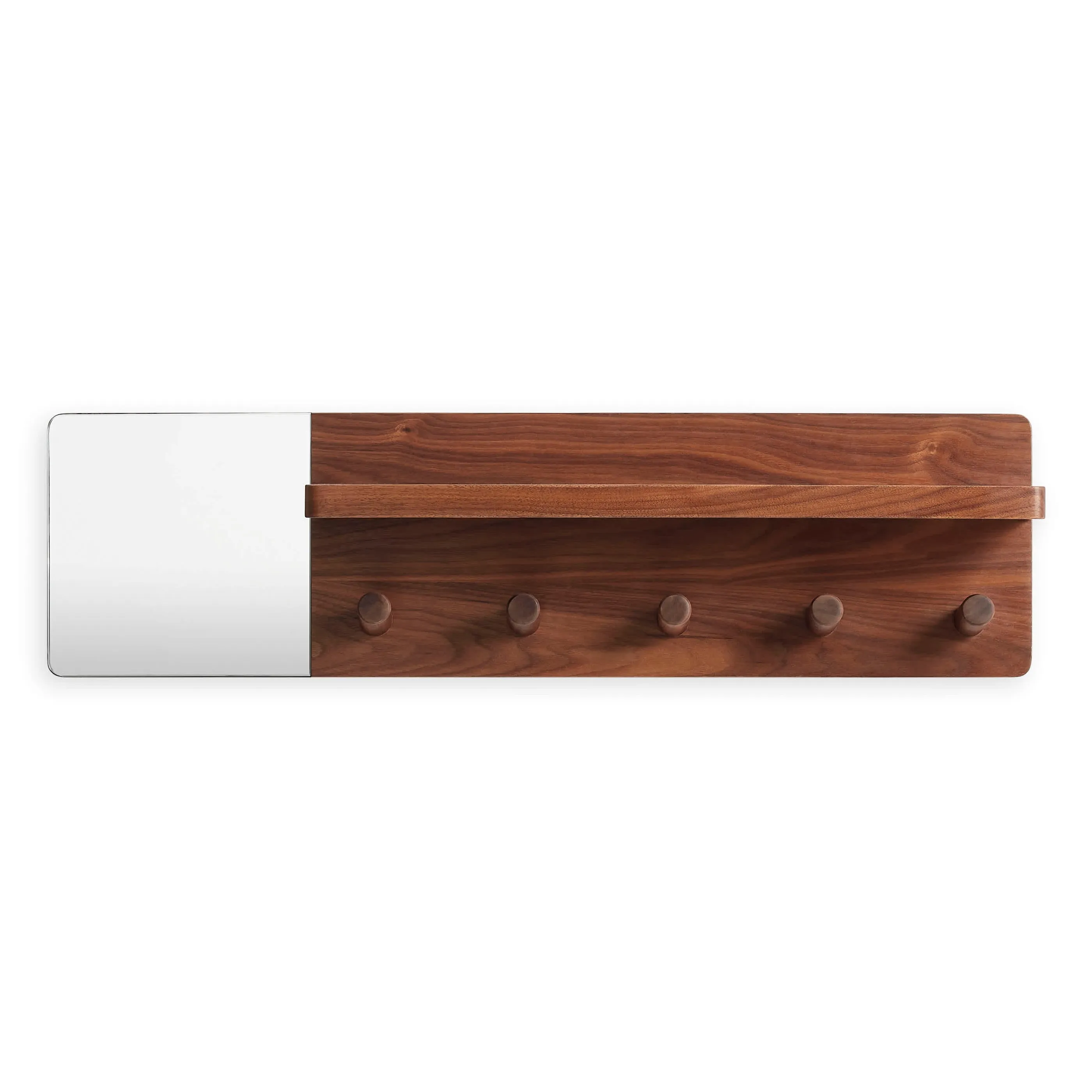 Candid Wall Shelf with Hooks