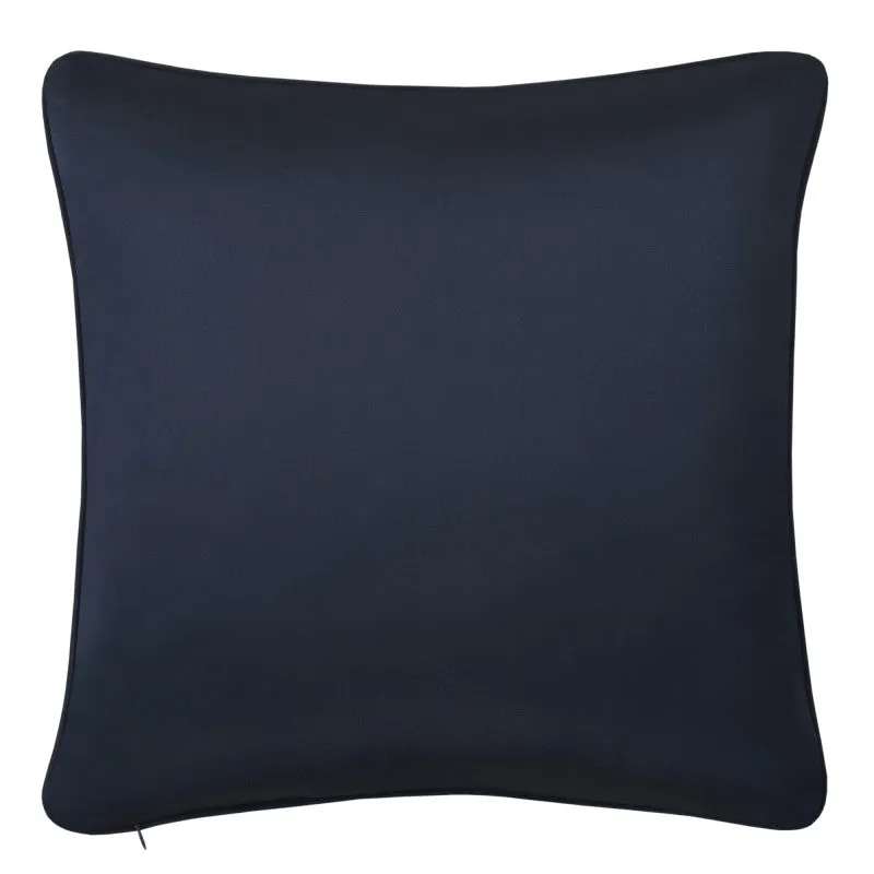 Caruso 18" Square Embellished Decorative Throw Pillow