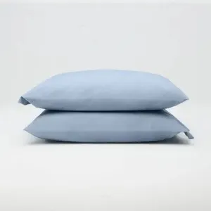 Casaluna Supima Cotton Percale 2PK Pillowcase Set Pre-Washed