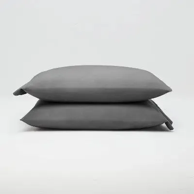 Casaluna Supima Cotton Percale 2PK Pillowcase Set Pre-Washed