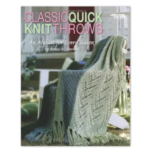 Classic Quick Knit Throws, Knitting Patterns