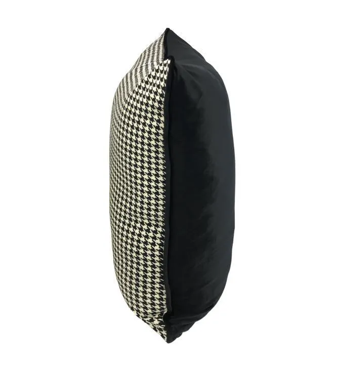 Coco Piped Cushions - Houndstooth