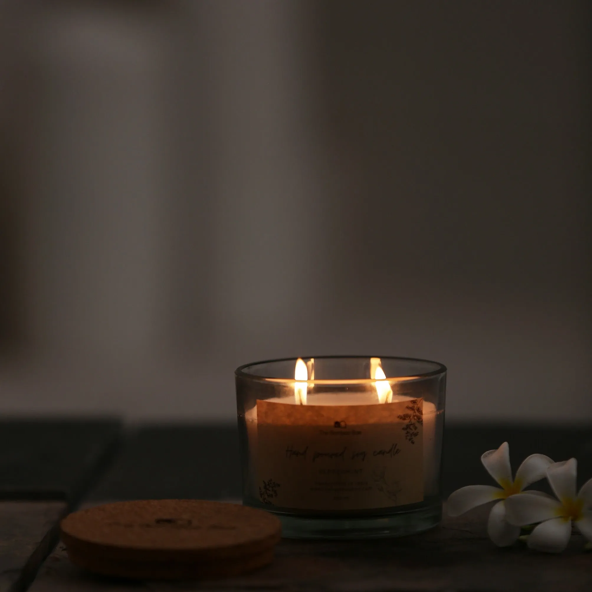 Cork Lid Soy Candle | Jar Candle | Natural & Paraffin Free