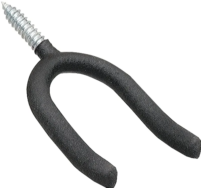Crawford SH13-25 Tool Holder Hook, 50 lb, Screw, Steel, Black :EA: QUANTITY: 1
