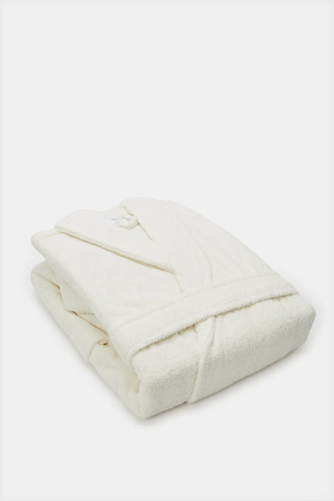 Cream Shawl Bathrobe