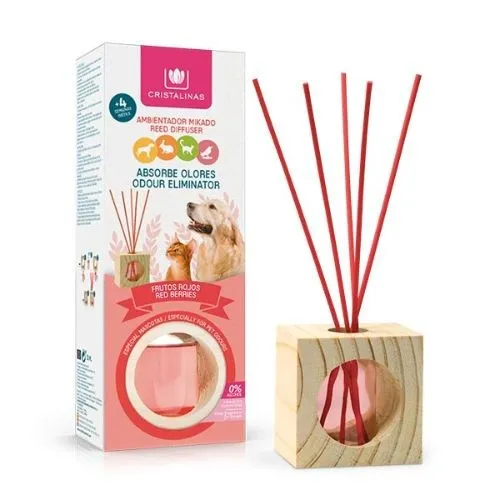 Cristalinas Red Berries Reed Diffuser 30ml