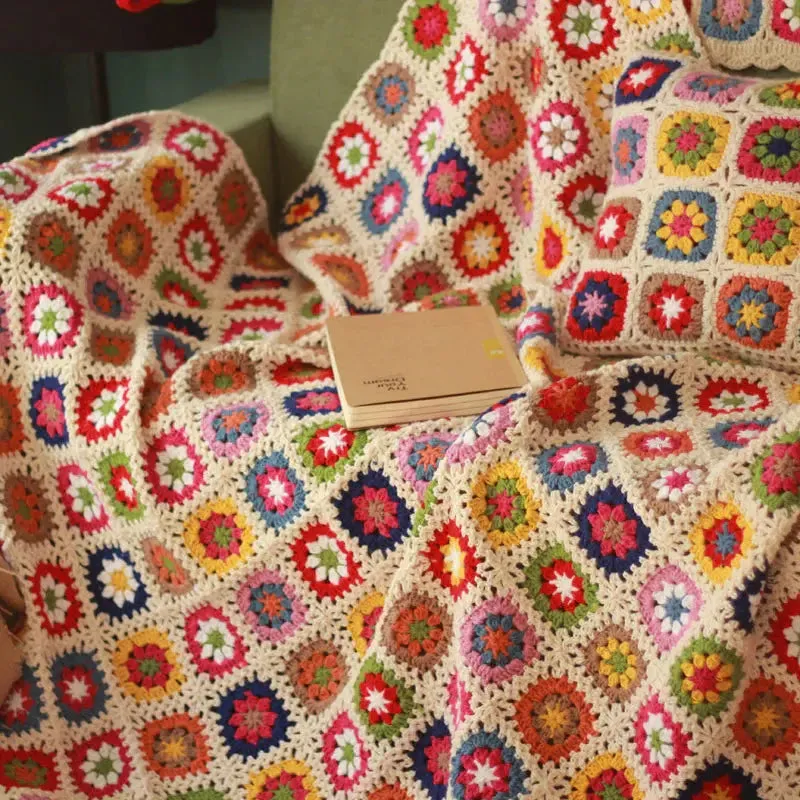 Crochet Flower Blanket