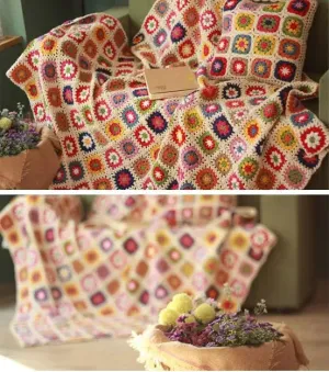 Crochet Flower Blanket