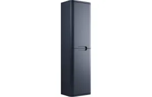 Curve Wall Hung 350mm Tall Boy Matt Indigo Blue