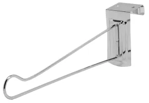 Decko 38500 Door Hanger, Over-The-Door, Steel, Silver, Chrome :CD: QUANTITY: 1