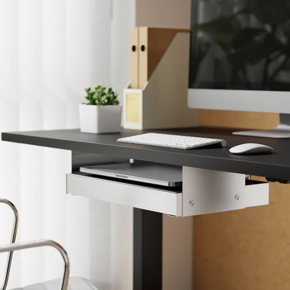 Desky Ultra Slim Under Desk Drawer