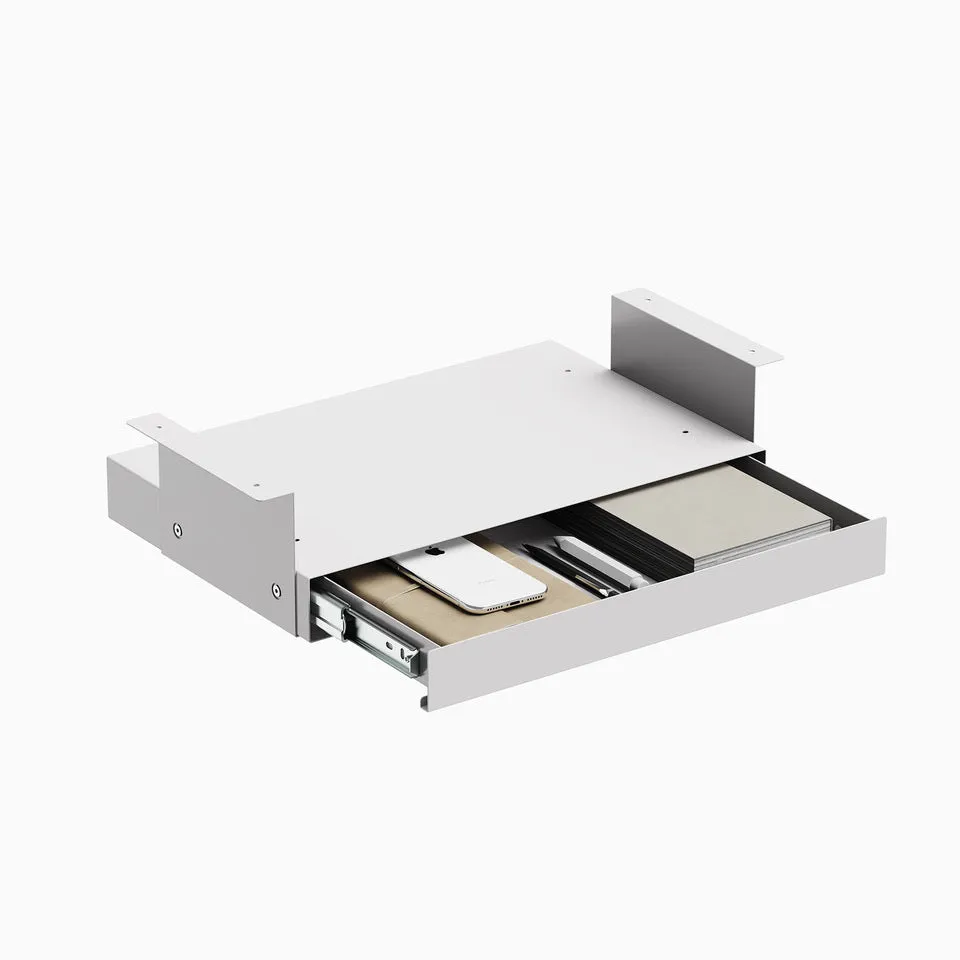 Desky Ultra Slim Under Desk Drawer
