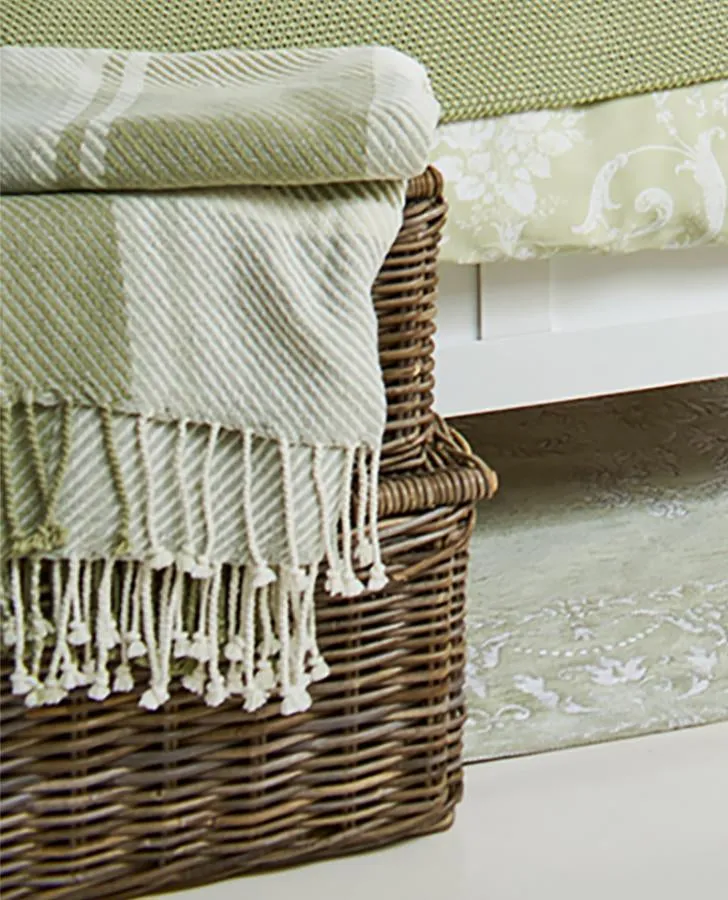 Dylan Hedgerow Check Throw