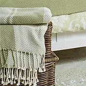 Dylan Hedgerow Check Throw