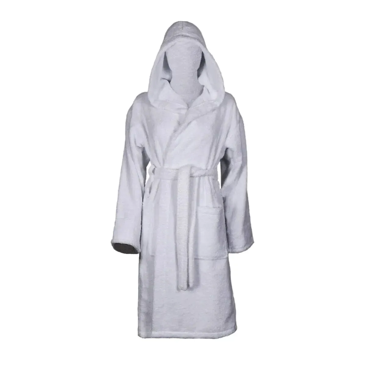 Egyptian Cotton Hooded Bathrobe
