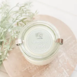 Farmhouse Herbs 15 oz. European Preserve Jar