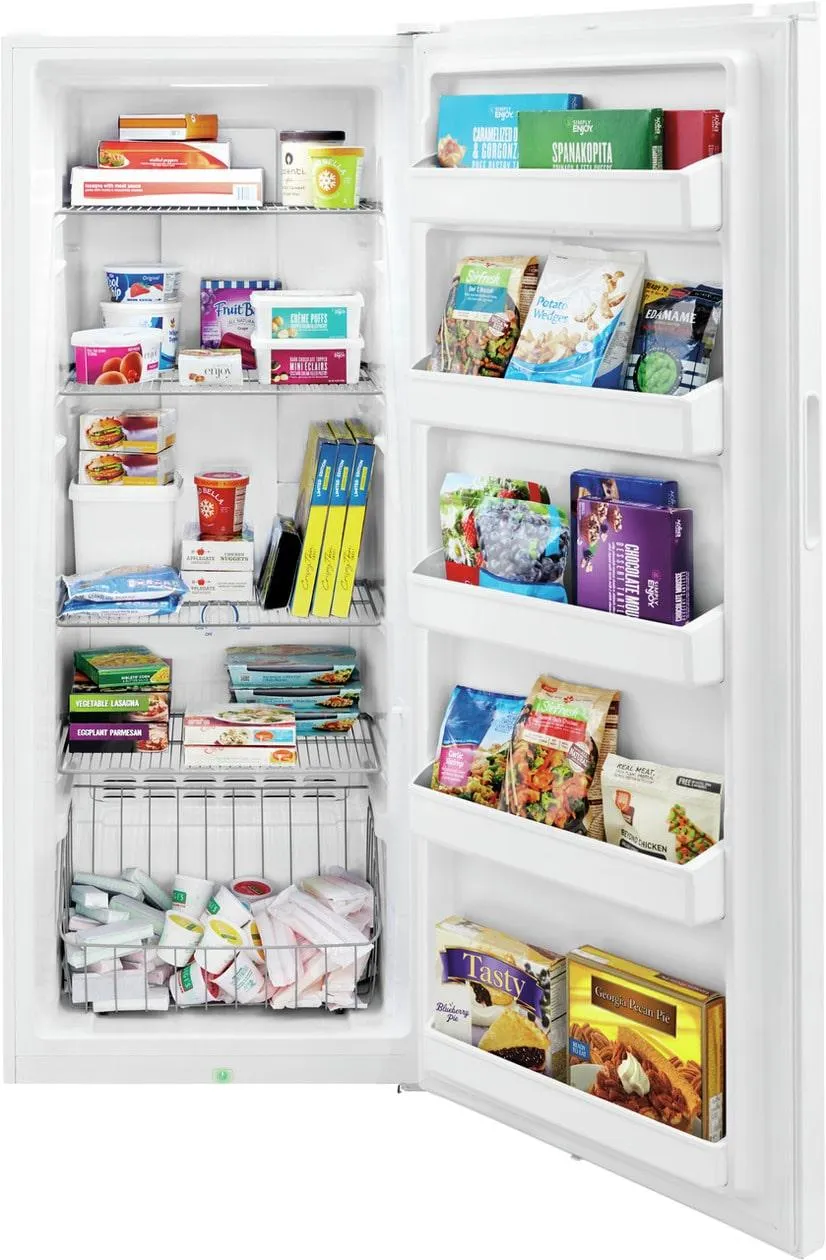 FFFU13F2VW Frigidaire 13 Cu. Ft Upright Freezer