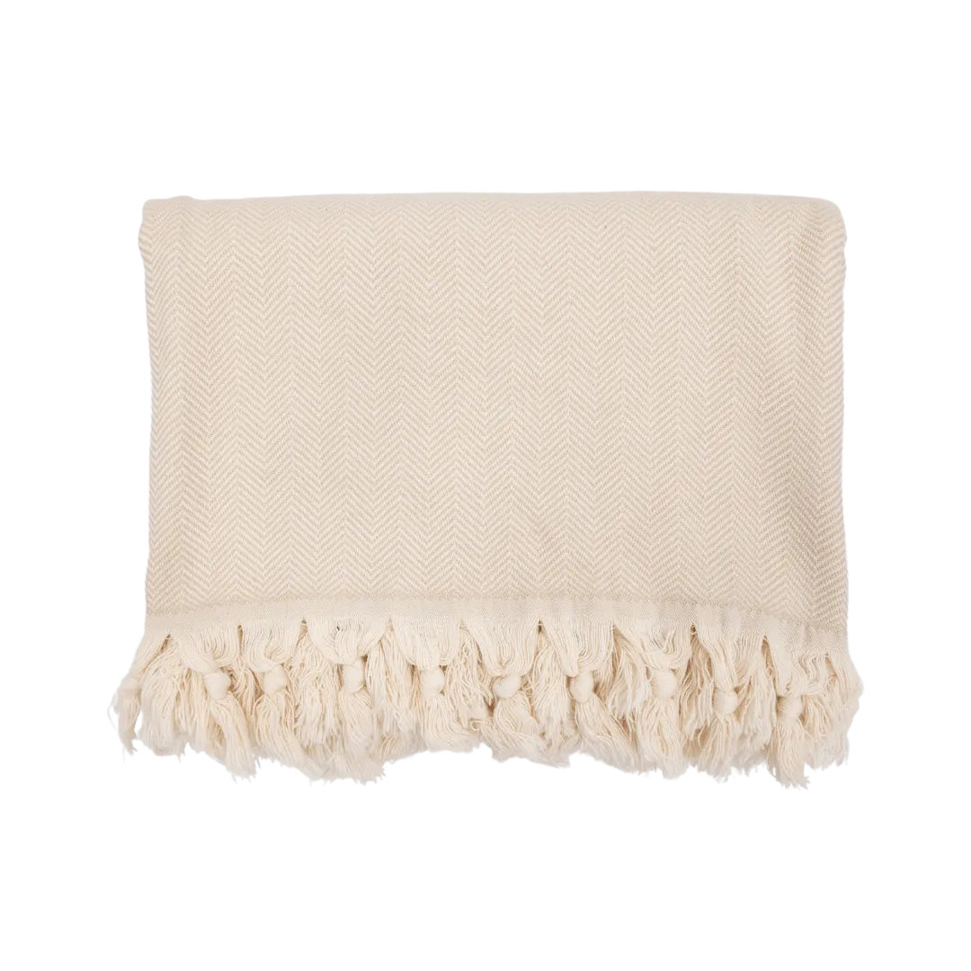 Fouta Throw | Beige 140x200cm