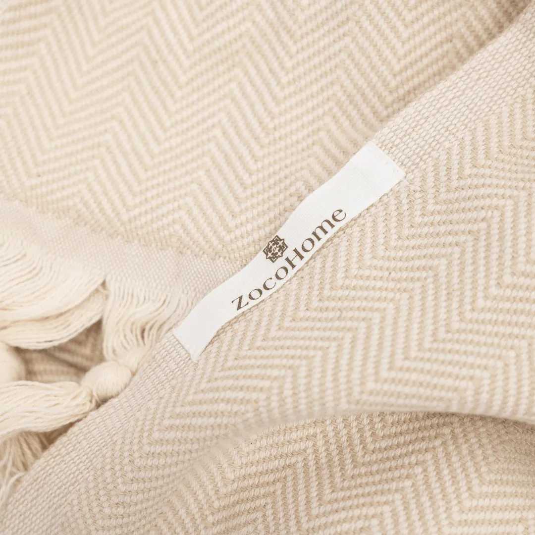Fouta Throw | Beige 140x200cm