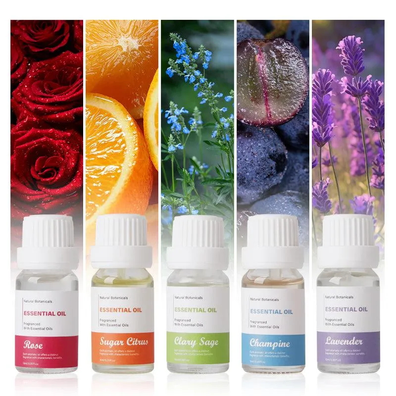 Fragranced Essential Oil - Set of 5 (10ml Each)