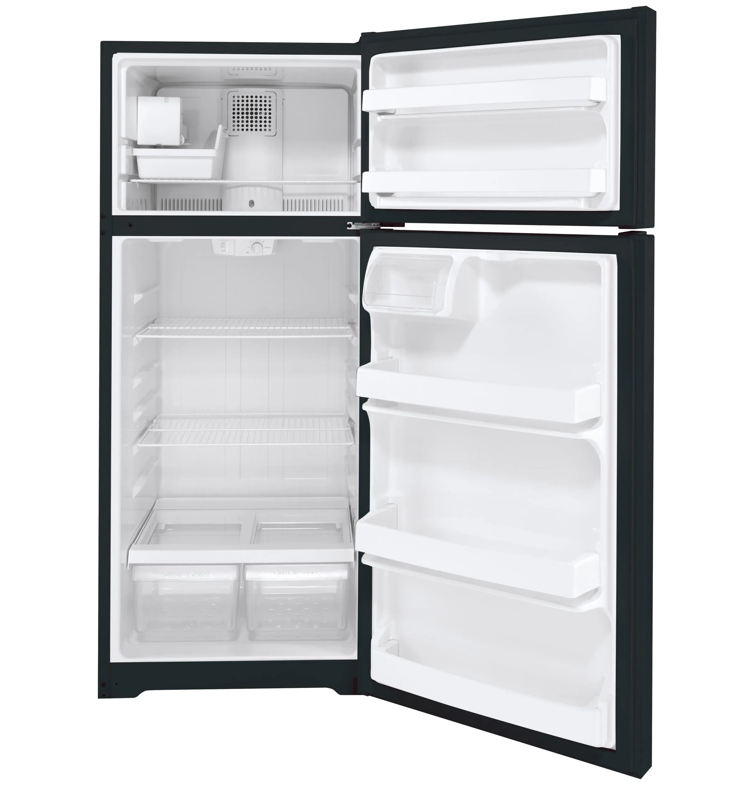 GIE18DTNRBB GE® ENERGY STAR® 17.5 Cu. Ft. Top-Freezer Refrigerator