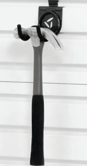 Gladiator GAWUXXSCRH Scoop Hook, 25 lb, Steel, Granite, Powder-Coated :EA: QUANTITY: 1