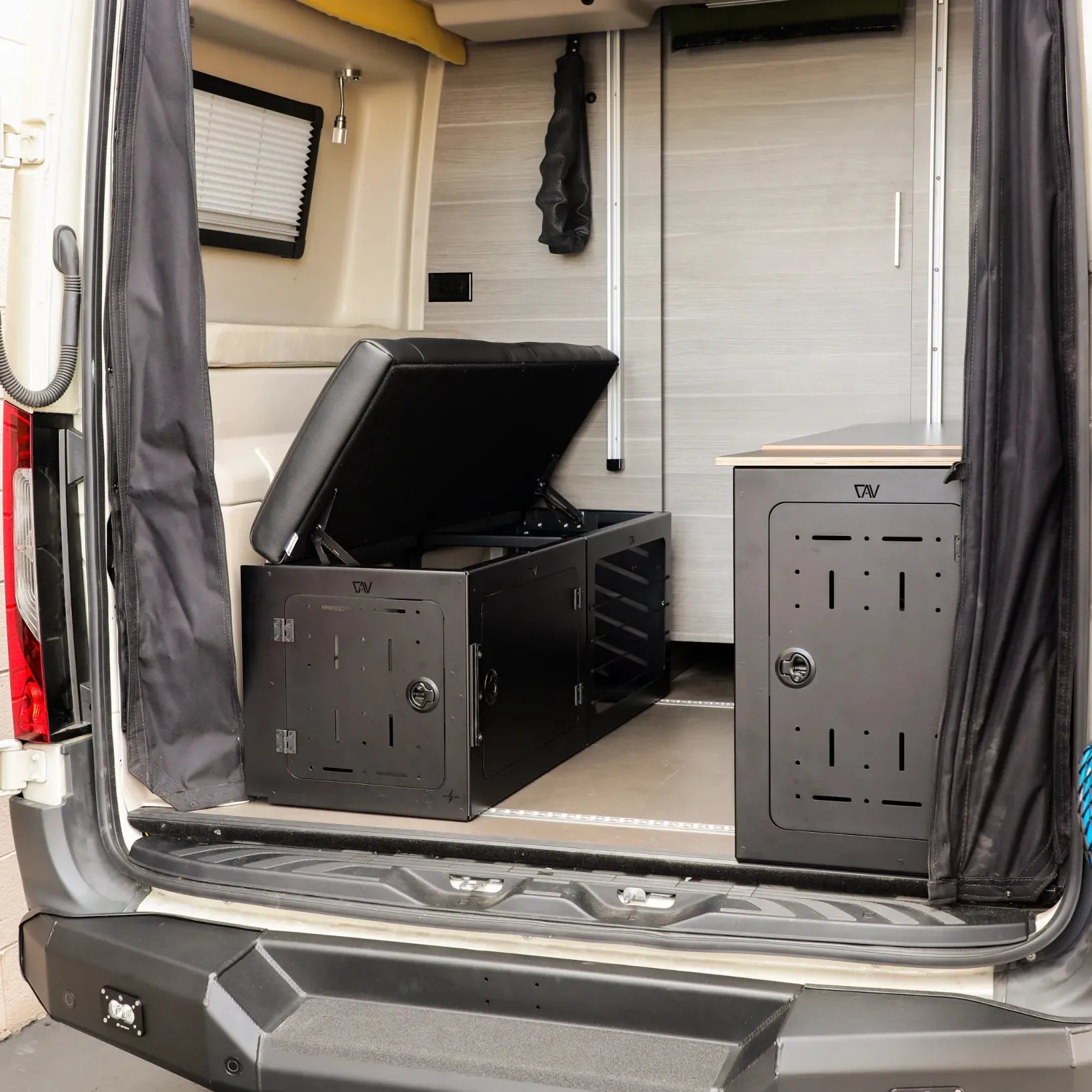 GLSS™ Driver and Passenger PRO – Storage System Set For Jayco Terrain / Entegra Launch